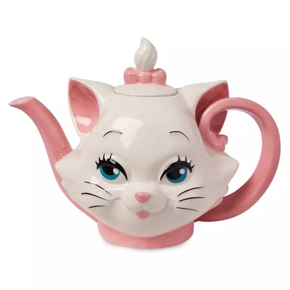 Disney Marie Aristocats Teapot with Cat Artist NIB NWT - Picture 8 of 10